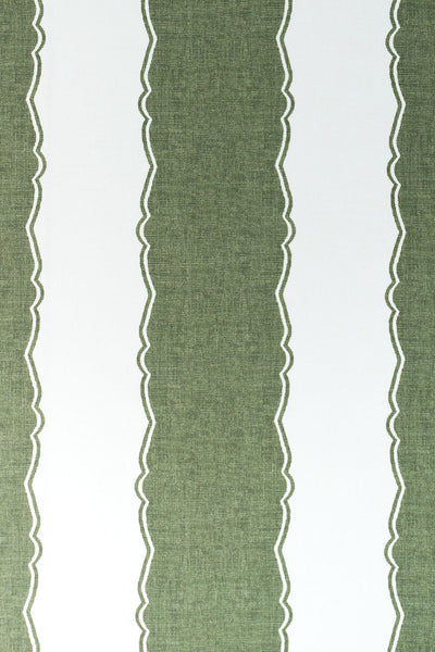 green olive_BALCONY STRIPE wallpaper