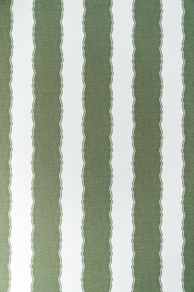 green olive_BALCONY STRIPE wallpaper