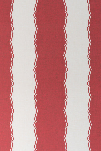 pomegranate red_BALCONY STRIPE wallpaper