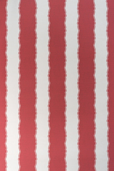 pomegranate red_BALCONY STRIPE wallpaper