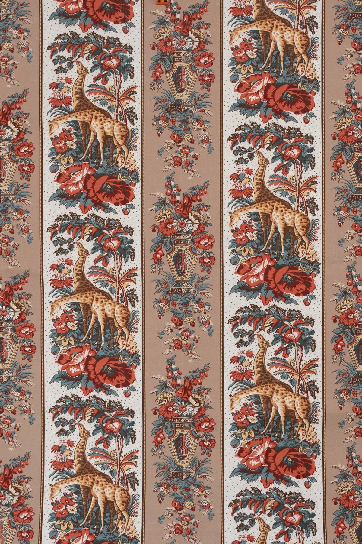 red brown_GIRAFFE STRIPE