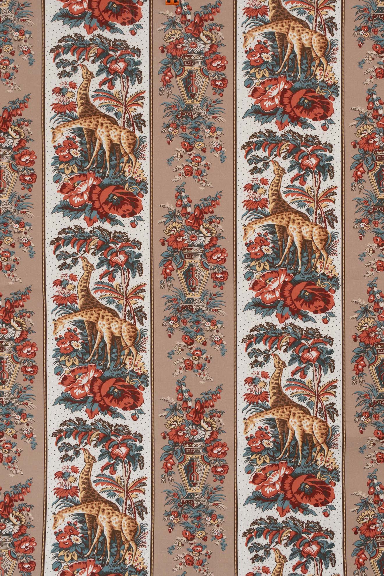 red brown_GIRAFFE STRIPE
