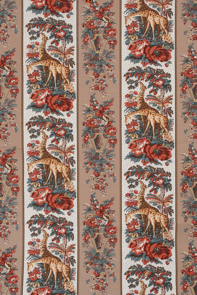 red brown_GIRAFFE STRIPE