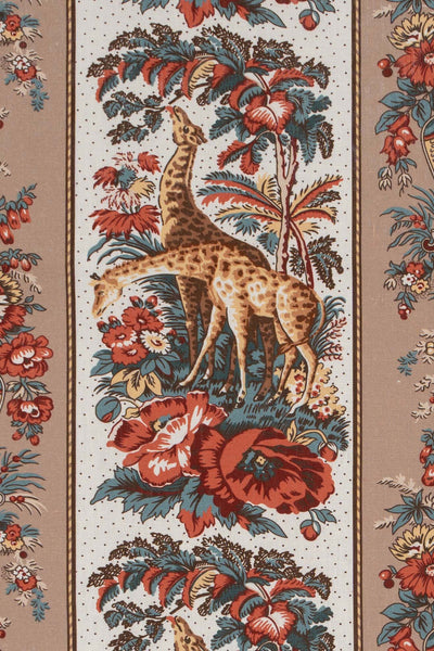 red brown_GIRAFFE STRIPE