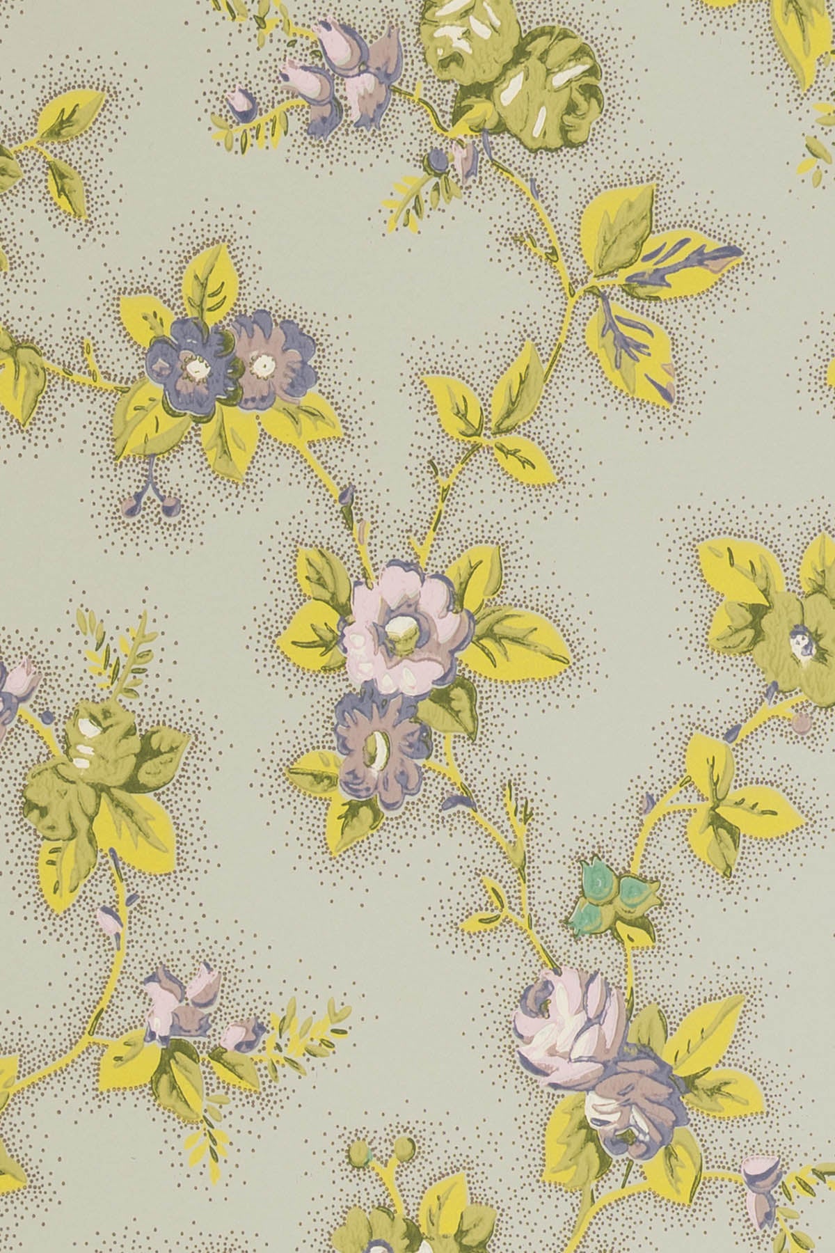 jmp-camb-02 amethyst & lime_CAMBRIDGE ROSE wallpaper