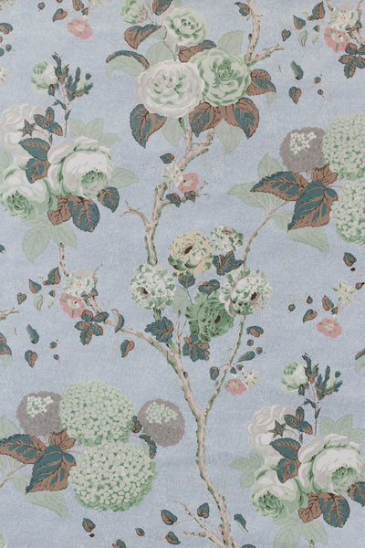 jm-770 blue/green_HYDRANGEA & ROSE