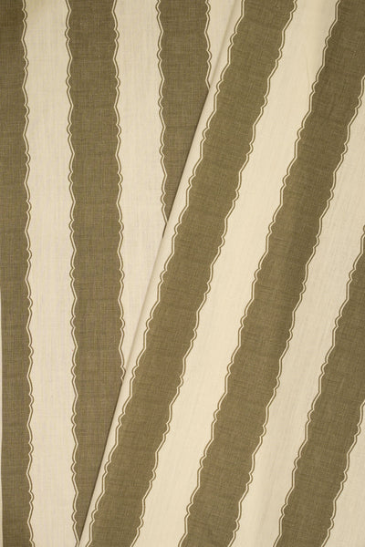 9-green olive_BALCONY STRIPE