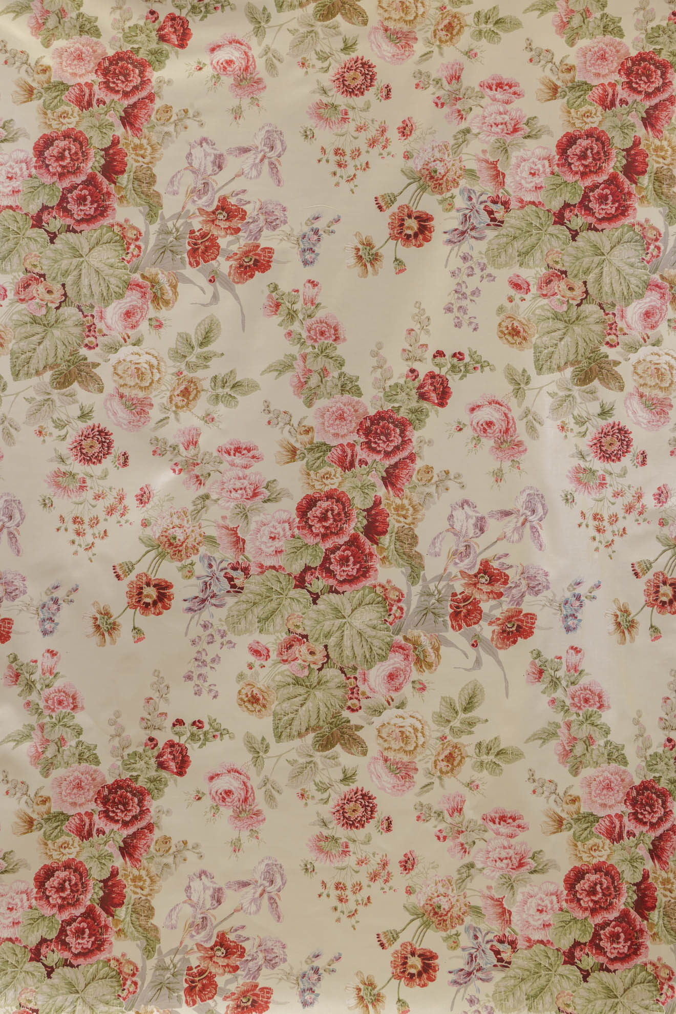jm-1196 red/green linen_JUBILEE BOUQUET