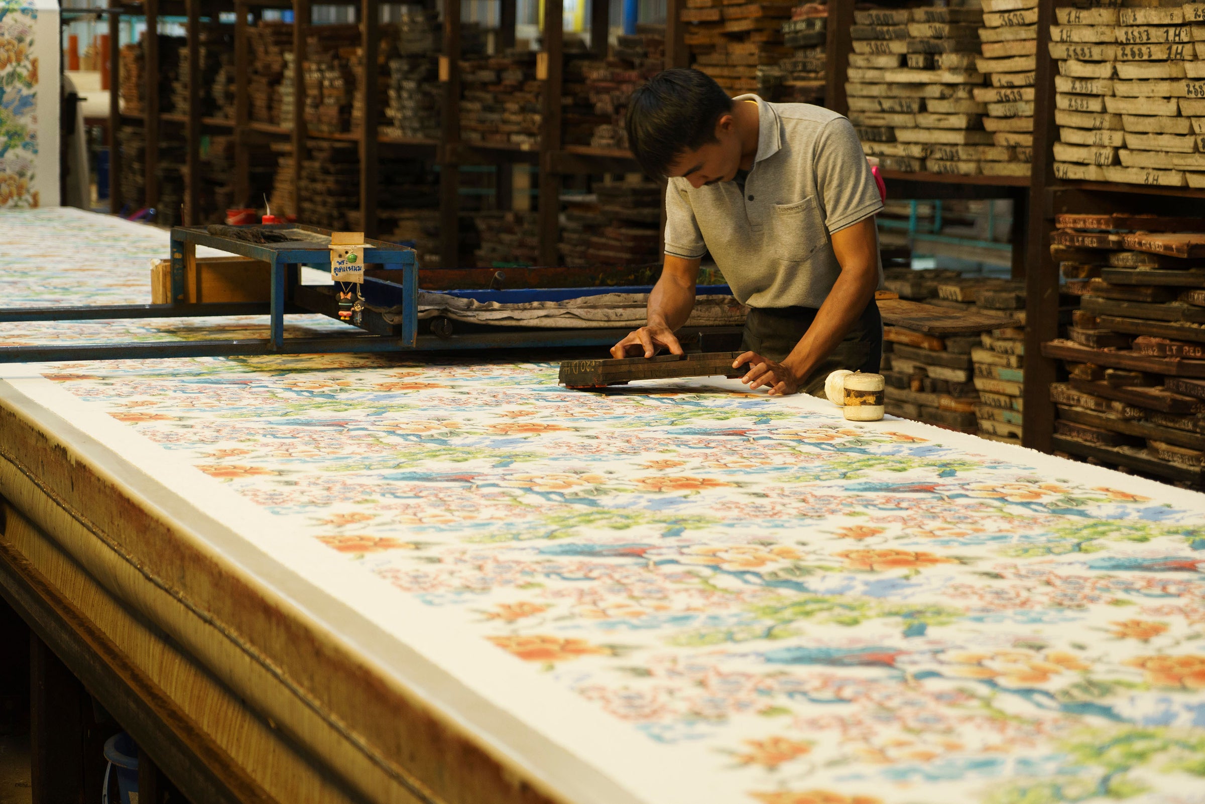 The Art of Hand-Block Printing